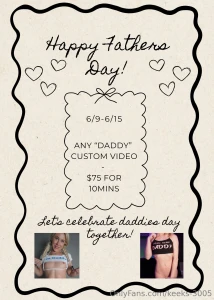 Happy father s day week ahh you guys know how much i love making daddy