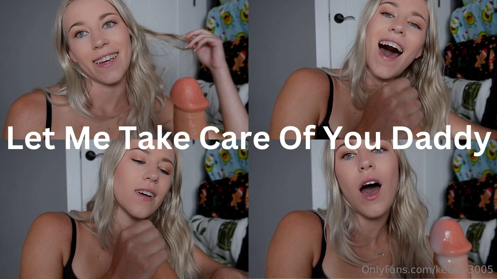 Let me take care of you daddy daddy i know you have been so stressed 