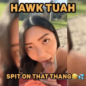 Hawk tuah new blowjob tape out tonight birthday countdown is on 2 more