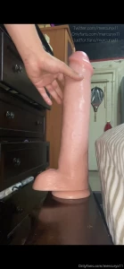 Damm my 2nd won t take me long to at least have half of it inside