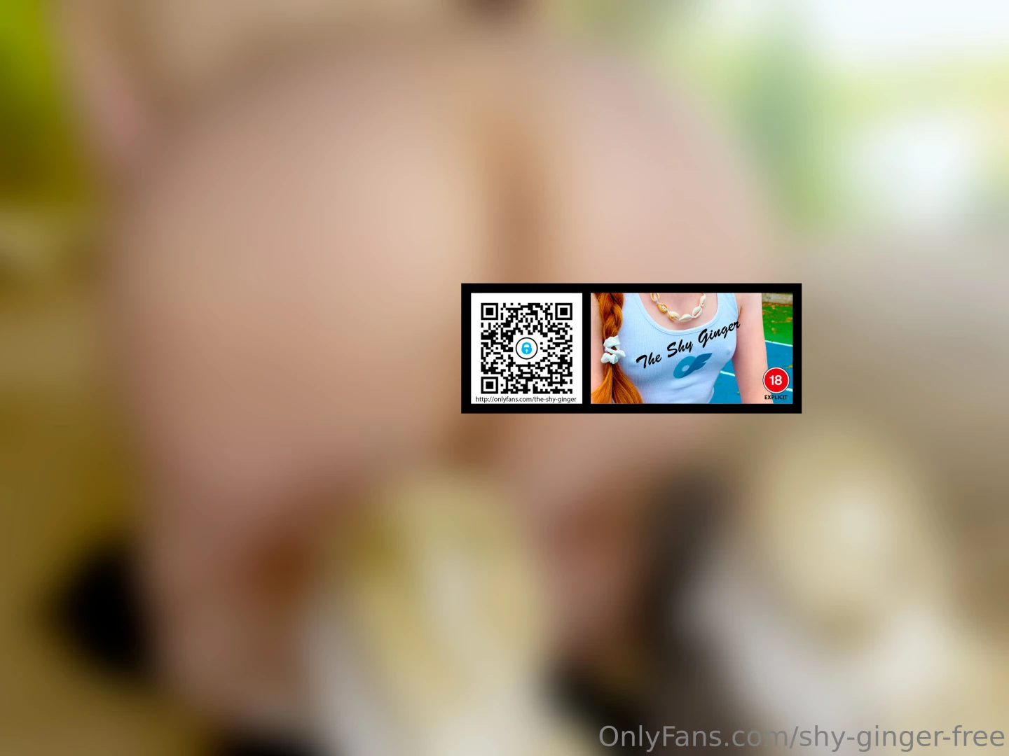 Become a fan on http onlyfans com the-shy-ginger to see the uncensored part 3 