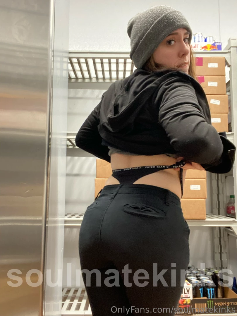 Work wedgie in my thong 