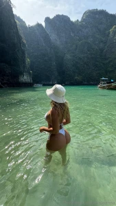 What a nice day to take a swim