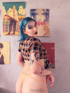 Something for a fan of my big boobs and see-through panties part 5