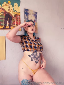 Something for a fan of my big boobs and see-through panties part 12