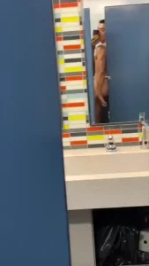 Unlocked the door while fucking my as with my dildo to see if anyone