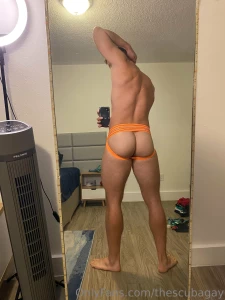 Happy hump day never had an orange jock before but i think it looks part 1