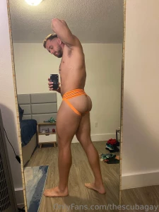 Happy hump day never had an orange jock before but i think it looks
