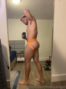 Happy hump day never had an orange jock before but i think it looks part 6