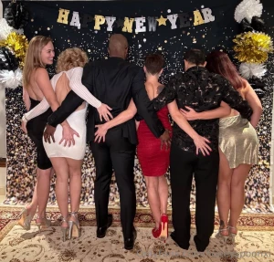 Rang in the new year with my sexy friends wanna see what we got up to