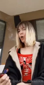 I can blow smoke o s but sometimes it s too windy outside