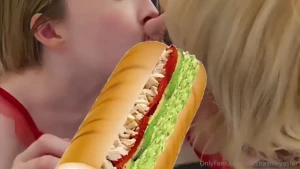 Three is always better had so much fun filming this threesome blowjob