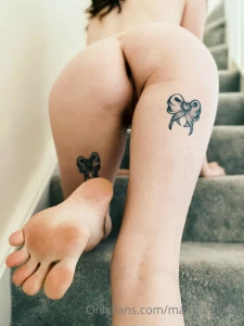 Would you lick my toes up to my ass