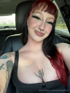 Riding shotgun with your favorite nightmare fuel red tips dripping