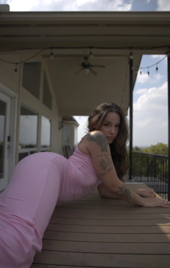 I love how this pink dress fits me do you like it too 