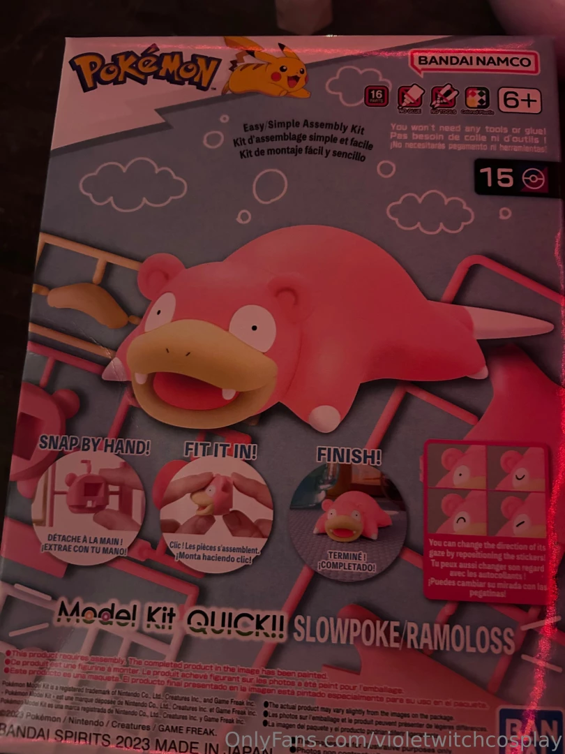 This saturday 1 11 i ll be building slowpoke live on of at 12 30 pm 