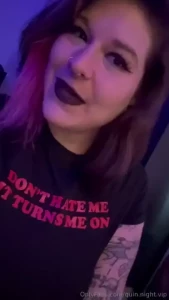 Squirt in your face your goth gf is angry she heard you were talking