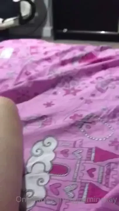 Sticky cummy chastity mess 