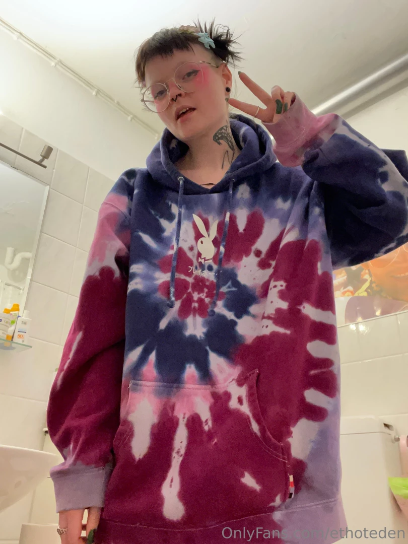 I love hiding under a big hoody so you re extra surprised when fucking part 1 