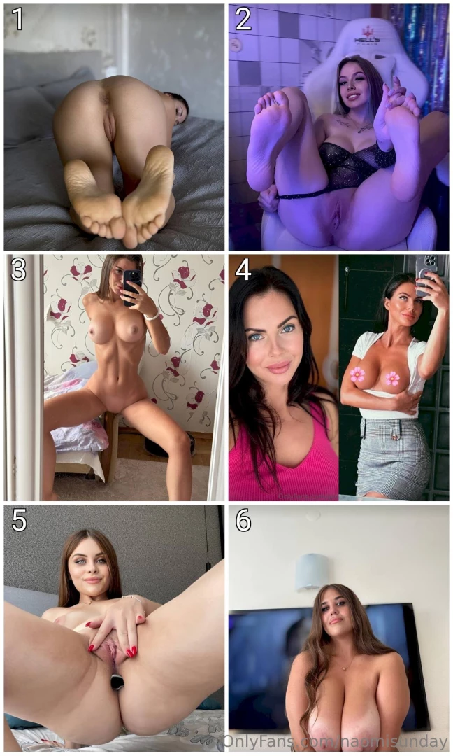 Follow my besties for exclusive content 1 derry_diamond 2 mintymuse 3 