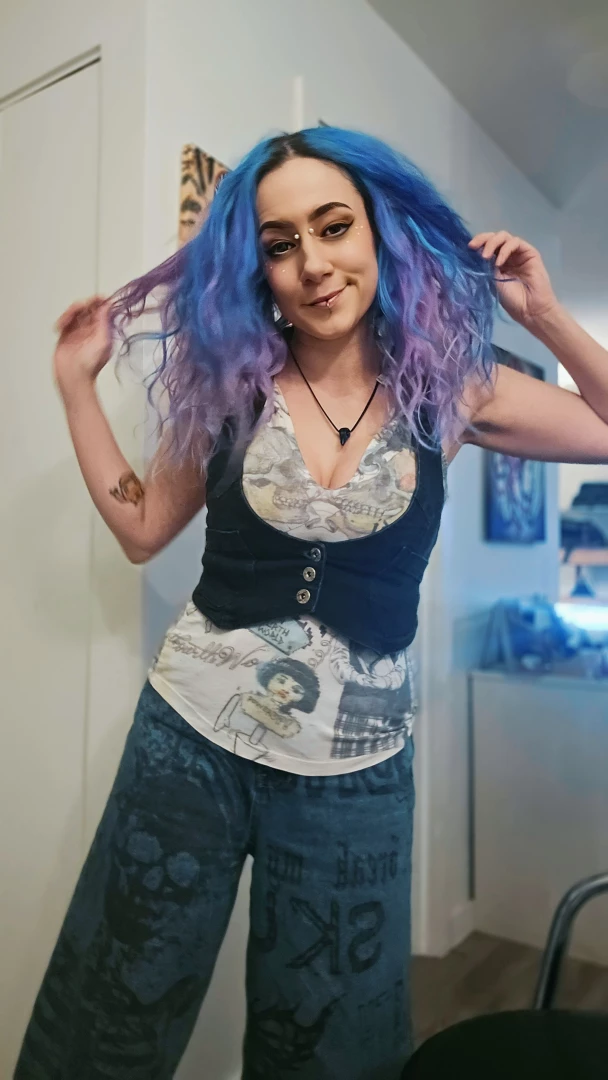 I wore this to the punk show last night 