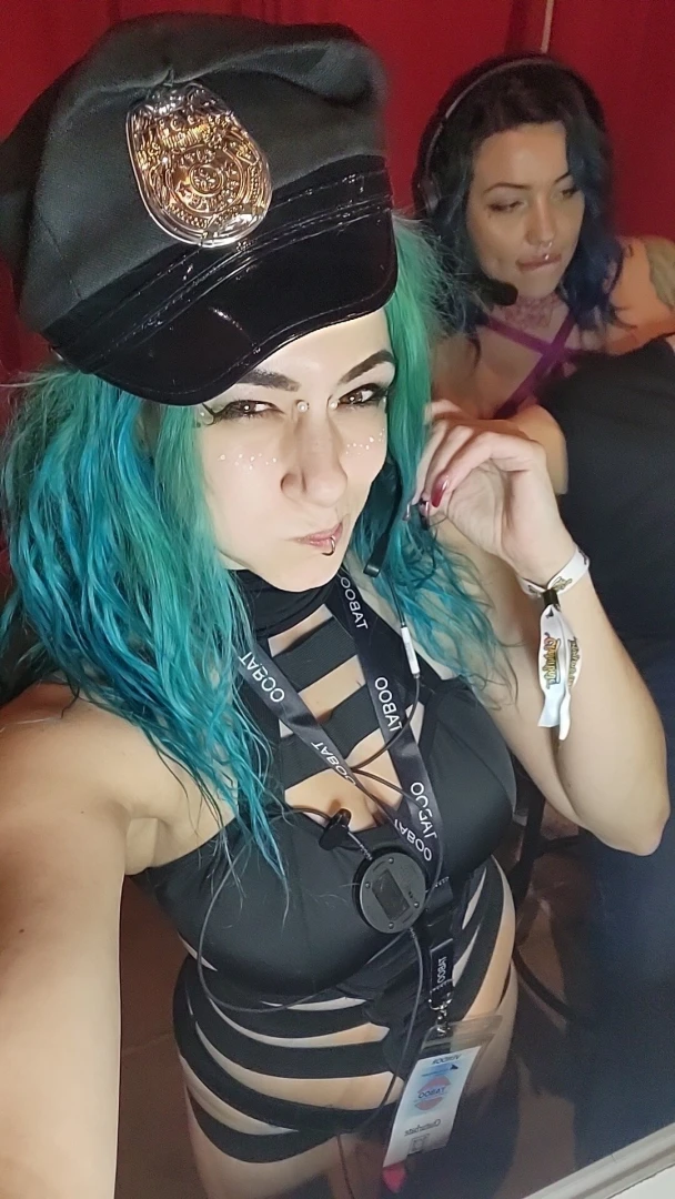 Just a shot from a convention where i dressed as the fuzz with 