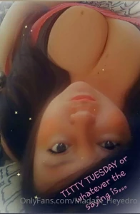 I will be live for titty tuesday in an hour 2pm est dont miss the