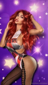 Let your red hair down and let s have fun