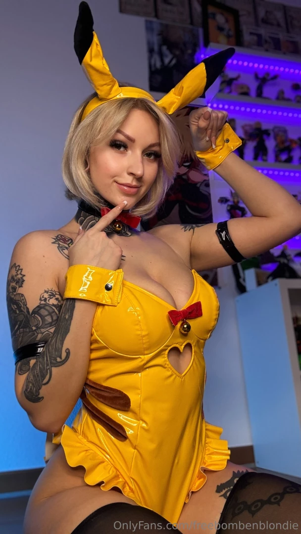 Will you be the ash ketchum for this sexy pikachu 