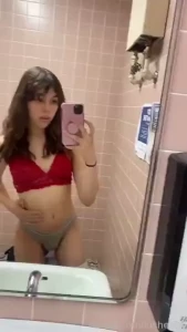 Yes i am in my highschool bathroom who wants to take my clothes off part 1