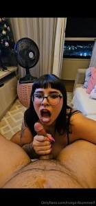 In this video i sucked his dick and drained all the fucking cum of him