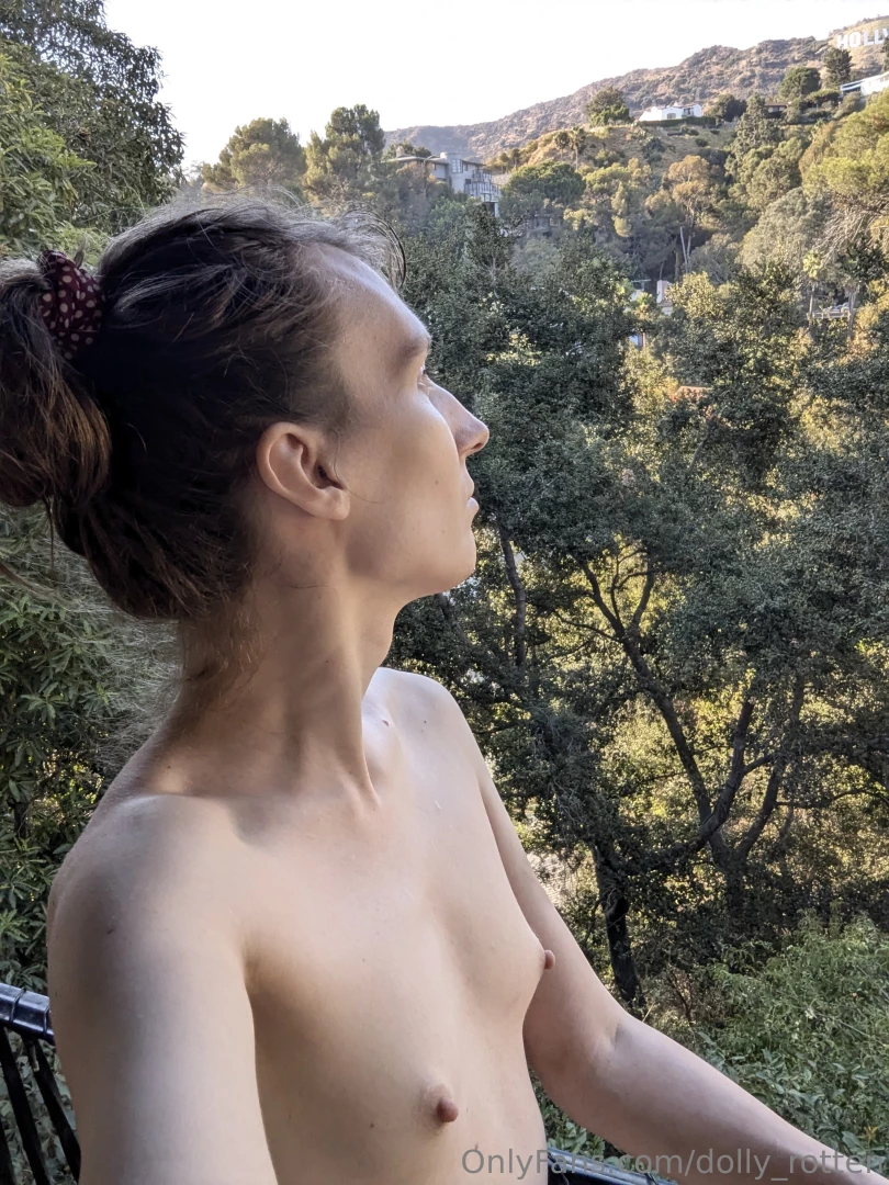 Naked balcony fun part 13 