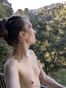 Naked balcony fun part 13