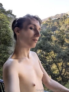 Naked balcony fun part 18
