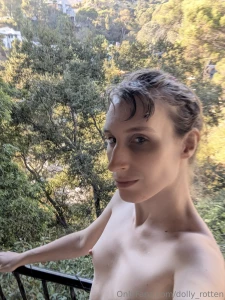 Naked balcony fun part 25