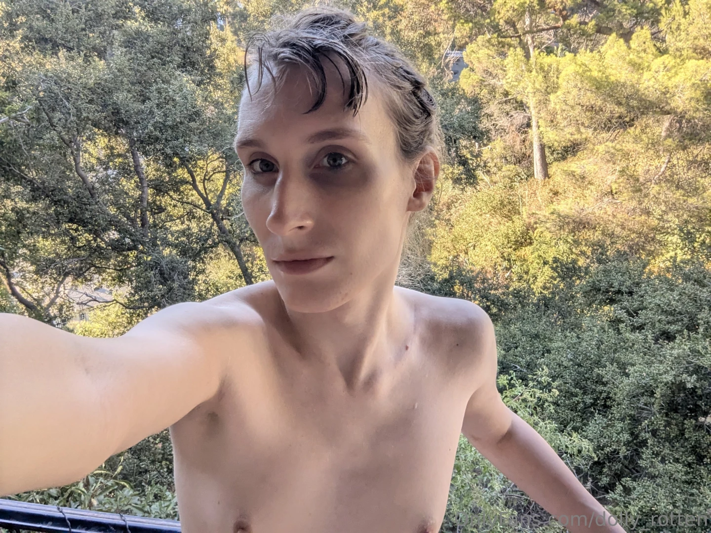 Naked balcony fun part 21 