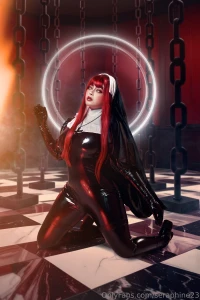 Set of photos makima cosplay enjoy like me part 3