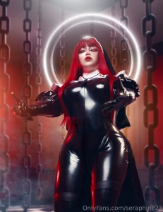 Set of photos makima cosplay enjoy like me part 4