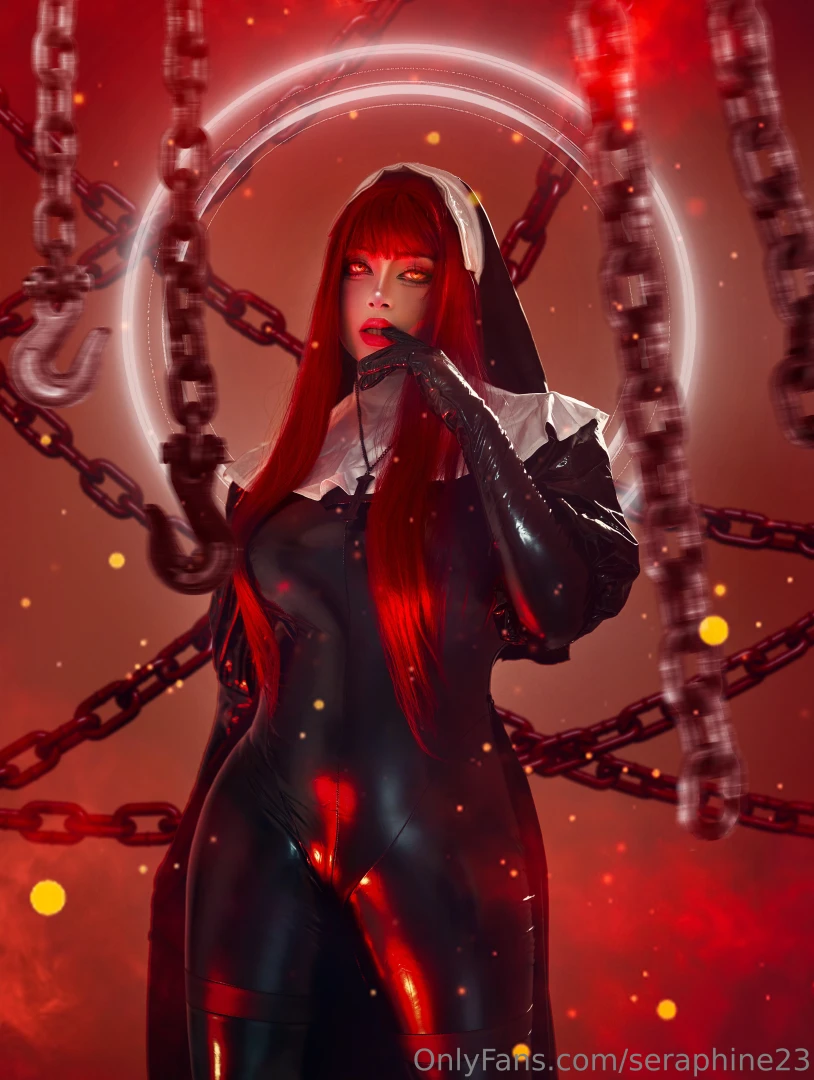 Set of photos makima cosplay enjoy like me 