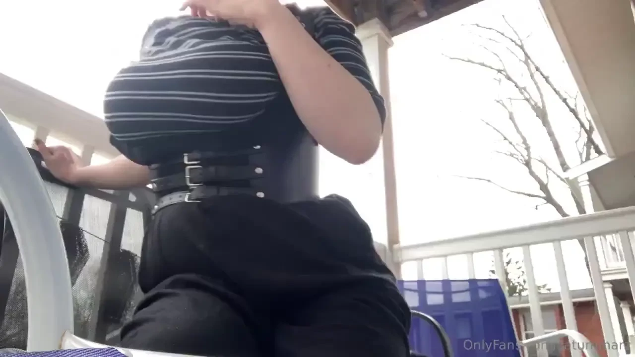 Hope my neighbors didn t see this titty drop 