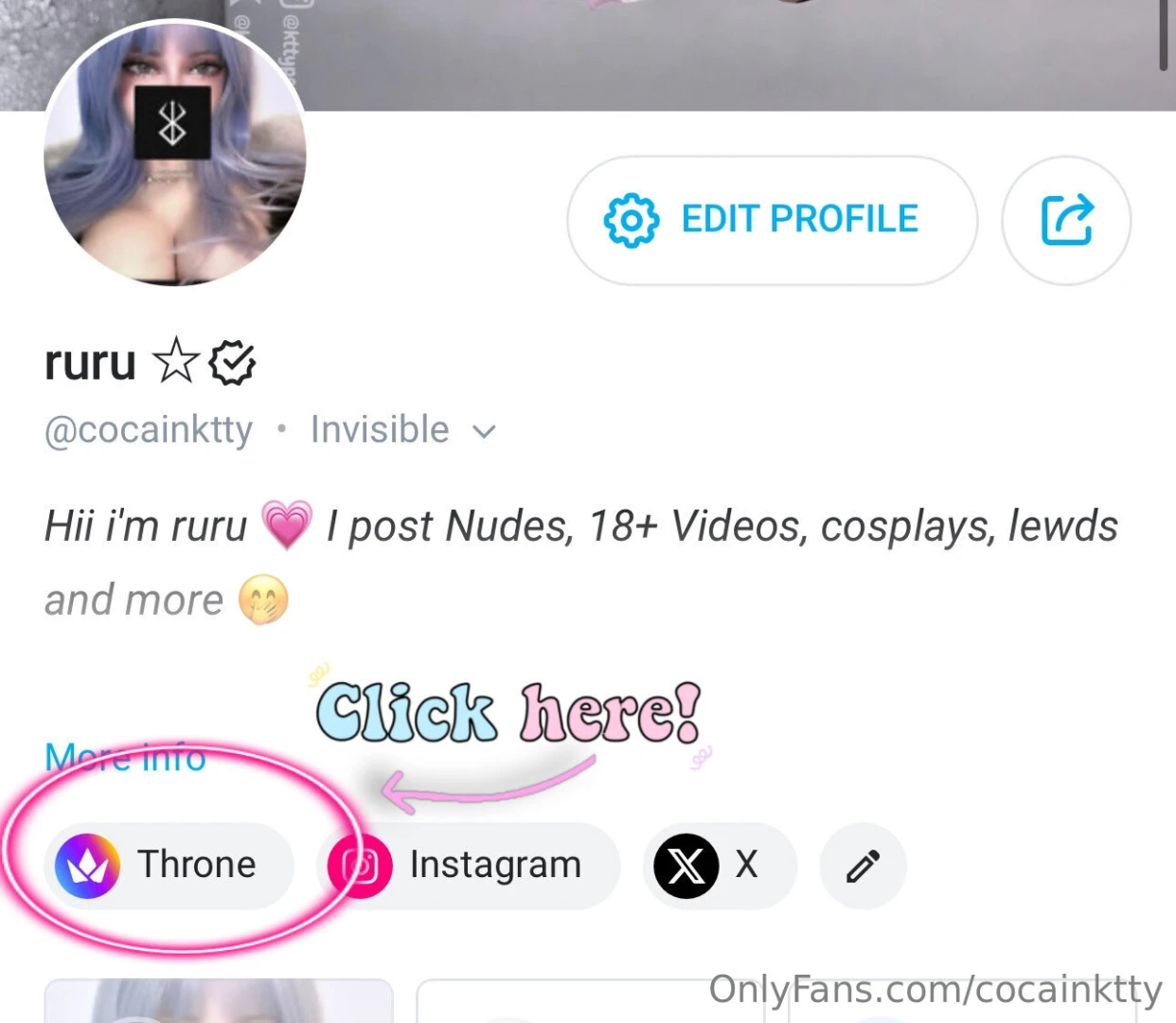 Hii i made a throne wishlish kttypower for anyone who wants to buy 