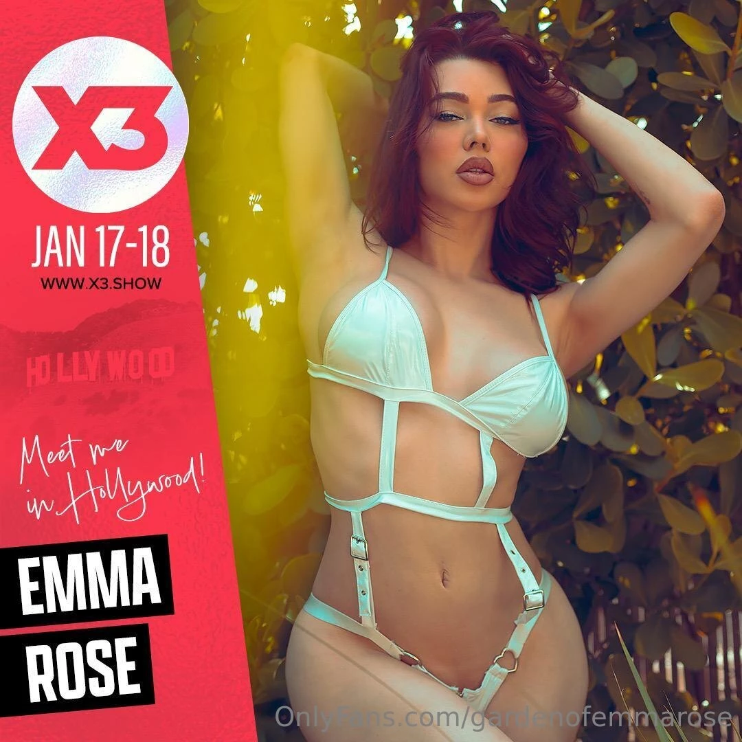 Come meet me at x3show buy your tickets now at x3 show and use my code 