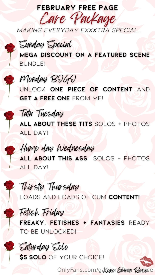 Doing it big this year for valentines and my birthday month made a 