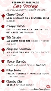 Doing it big this year for valentines and my birthday month made a