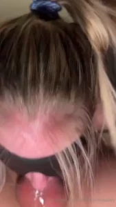 Cum in throat and kept going