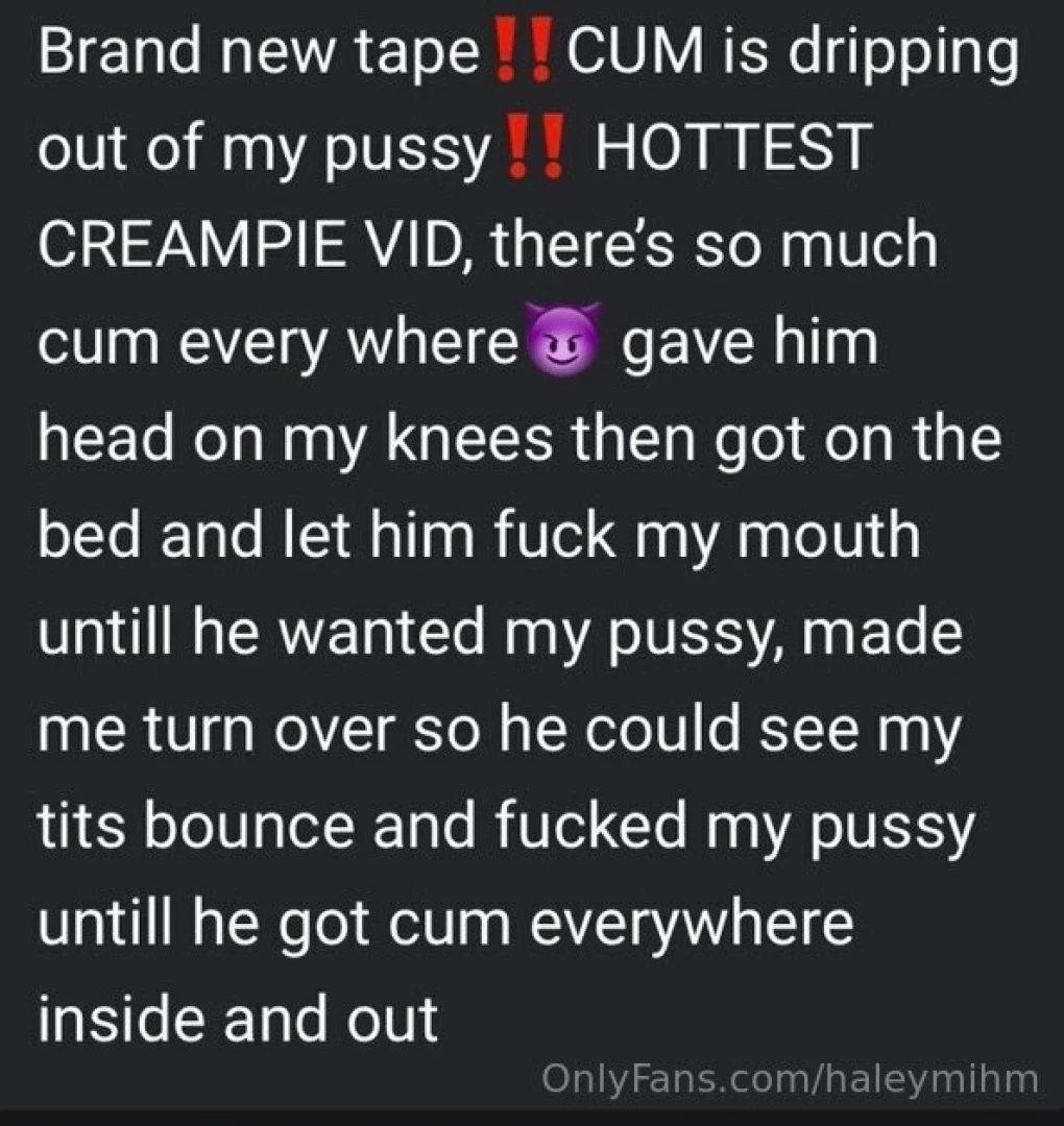 Thought i d put my fav cream pie tape on my page for thoes that want 