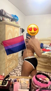 The last day of pride photo shoot 6 30 24 got the bi flag at my first part 4