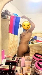 The last day of pride photo shoot 6 30 24 got the bi flag at my first part 3