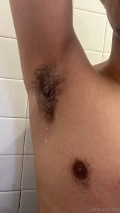 Didn t reapply deodorant after showering after coming home from work