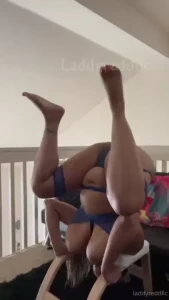 Working on my strength and stretches